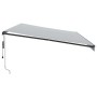 Toldo retráctil automático luces LED antracita blanco 600x300cm von , Markisen - Ref: Foro24-3310246, Preis: 689,26 €, Rabatt: %