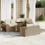 Set de sofás de jardín 11pzas con cojines ratán sintético beige von , Gartensets - Ref: Foro24-3276504, Preis: 720,33 €, Raba...