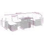 Juego de sofás de jardín con cojines beige 8 pzas ratán PE von , Gartensets - Ref: Foro24-3276152, Preis: 613,48 €, Rabatt: %