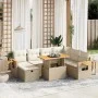 Juego de sofás de jardín con cojines beige 8 pzas ratán PE von , Gartensets - Ref: Foro24-3276159, Preis: 613,48 €, Rabatt: %