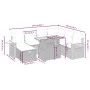 Juego de sofás de jardín con cojines beige 8 pzas ratán PE von , Gartensets - Ref: Foro24-3276159, Preis: 613,48 €, Rabatt: %