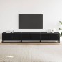 Mueble para TV madera de ingeniería negro 240x35x41 cm von , TV-Möbel - Ref: Foro24-3300795, Preis: 168,58 €, Rabatt: %