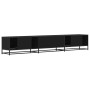 Mueble para TV madera de ingeniería negro 240x35x41 cm von , TV-Möbel - Ref: Foro24-3300795, Preis: 168,58 €, Rabatt: %