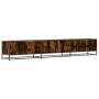 Mueble para TV madera de ingeniería roble ahumado 240x35x41 cm von , TV-Möbel - Ref: Foro24-3300797, Preis: 131,07 €, Rabatt: %