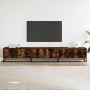 Mueble para TV madera de ingeniería roble ahumado 240x35x41 cm von , TV-Möbel - Ref: Foro24-3300797, Preis: 131,07 €, Rabatt: %