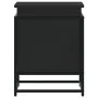 Caja almacenaje con tapa madera ingeniería negro 40x40x51,5 cm de , Cestas para almacenaje - Ref: Foro24-848789, Precio: 51,6...