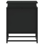 Caja almacenaje con tapa madera ingeniería negro 40x40x51,5 cm by , Storage baskets - Ref: Foro24-848789, Price: 52,47 €, Dis...