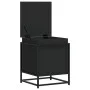 Caja almacenaje con tapa madera ingeniería negro 40x40x51,5 cm de , Cestas para almacenaje - Ref: Foro24-848789, Precio: 51,6...
