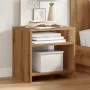 Mesitas noche 2 uds madera ingeniería marrón roble 40x30x40 cm von , Nachttische - Ref: Foro24-855765, Preis: 48,52 €, Rabatt: %
