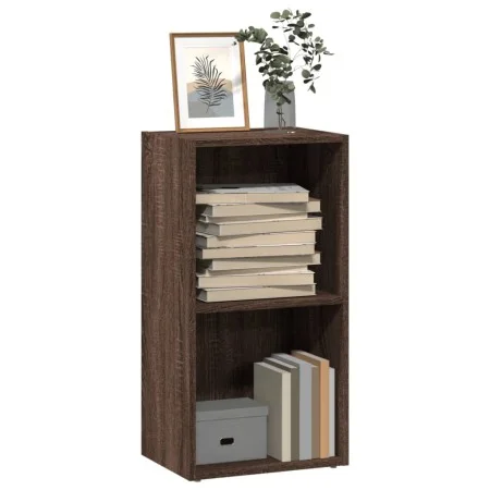 Estantería de madera de ingeniería marrón roble 40x30x77 cm de , Librerías y estanterías - Ref: Foro24-857864, Precio: 33,98 ...