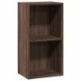 Estantería de madera de ingeniería marrón roble 40x30x77 cm de , Librerías y estanterías - Ref: Foro24-857864, Precio: 33,98 ...