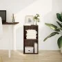 Estantería de madera de ingeniería marrón roble 40x30x77 cm de , Librerías y estanterías - Ref: Foro24-857864, Precio: 33,98 ...