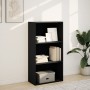 Estantería de madera de ingeniería negra 60x30x114 cm by , Bookcases and shelves - Ref: Foro24-857900, Price: 48,88 €, Discou...