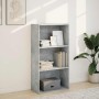 Estantería de madera de ingeniería gris hormigón 60x30x114 cm von , Bücherregale und Regale - Ref: Foro24-857902, Preis: 49,2...