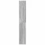 Estantería madera ingeniería gris Sonoma 80x30x189cm de , Librerías y estanterías - Ref: Foro24-3314674, Precio: 84,14 €, Des...