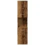 Armario pared baño madera ingeniería envejecida 30x30x130 cm von , Badezimmerwaschtische - Ref: Foro24-856221, Preis: 72,43 €...