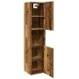 Armario pared baño madera ingeniería envejecida 30x30x130 cm von , Badezimmerwaschtische - Ref: Foro24-856221, Preis: 72,43 €...