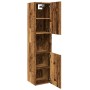Armario pared baño madera ingeniería envejecida 30x30x130 cm von , Badezimmerwaschtische - Ref: Foro24-856221, Preis: 73,41 €...