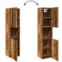 Armario pared baño madera ingeniería envejecida 30x30x130 cm von , Badezimmerwaschtische - Ref: Foro24-856221, Preis: 73,41 €...