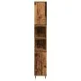 Armario de baño madera de ingeniería envejecida 30x30x190 cm von , Badezimmermöbel - Ref: Foro24-857196, Preis: 84,02 €, Raba...