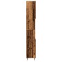 Armario de baño madera de ingeniería envejecida 30x30x190 cm by , Bathroom furniture - Ref: Foro24-857196, Price: 85,51 €, Di...