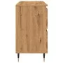 Mueble de baño madera de ingeniería roble artisan 80x33x60 cm de , Muebles de baño - Ref: Foro24-857233, Precio: 123,59 €, De...