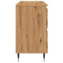 Mueble de baño madera de ingeniería roble artisan 80x33x60 cm by , Bathroom furniture - Ref: Foro24-857233, Price: 132,80 €, ...