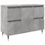 Mueble de baño madera de ingeniería gris hormigón 80x33x60 cm von , Badezimmermöbel - Ref: Foro24-857231, Preis: 92,78 €, Rab...