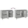 Mueble de baño madera de ingeniería gris hormigón 80x33x60 cm von , Badezimmermöbel - Ref: Foro24-857231, Preis: 92,78 €, Rab...
