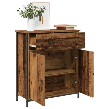 Aparador de madera de ingeniería madera envejecida 70x30x80 cm von , Sideboards - Ref: Foro24-857470, Preis: 86,96 €, Rabatt: %