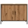 Armario lavabo baño madera ingeniería roble artisan 80x30x60 cm de , Tocadores de baño - Ref: Foro24-857701, Precio: 78,17 €,...
