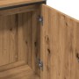 Armario lavabo baño madera ingeniería roble artisan 80x30x60 cm de , Tocadores de baño - Ref: Foro24-857701, Precio: 79,68 €,...