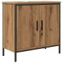 Armario lavabo baño madera ingeniería roble artisan 60x30x60 cm de , Tocadores de baño - Ref: Foro24-857699, Precio: 64,80 €,...