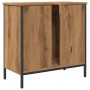 Armario lavabo baño madera ingeniería roble artisan 60x30x60 cm von , Badezimmerwaschtische - Ref: Foro24-857699, Preis: 66,1...
