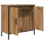 Armario lavabo baño madera ingeniería roble artisan 60x30x60 cm de , Tocadores de baño - Ref: Foro24-857699, Precio: 64,80 €,...