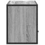 Mueble TV madera ingeniería y metal roble ahumado 80x31x39,5 cm von , TV-Möbel - Ref: Foro24-848922, Preis: 51,09 €, Rabatt: %