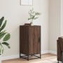 Aparador madera ingeniería y metal marrón roble 35,5x35x76 cm von , Sideboards - Ref: Foro24-848943, Preis: 55,73 €, Rabatt: %