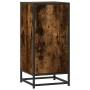 Aparador madera ingeniería y metal roble ahumado 35,5x35x76 cm von , Sideboards - Ref: Foro24-848941, Preis: 54,93 €, Rabatt: %