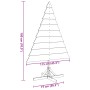 Árbol de Navidad de adorno madera maciza 180 cm de , Arboles de navidad - Ref: Foro24-4019702, Precio: 48,45 €