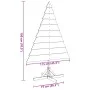 Árbol de Navidad de adorno madera maciza 180 cm by , Christmas trees - Ref: Foro24-4019702, Price: 47,67 €, Discount: %