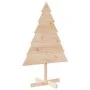 Árbol de Navidad de adorno madera maciza 110 cm by , Christmas trees - Ref: Foro24-4019700, Price: 31,82 €, Discount: %