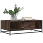 Mesa de centro madera ingeniería metal marrón 100x57x35 cm von , Couchtisch - Ref: Foro24-848763, Preis: 74,96 €, Rabatt: %