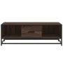 Mesa de centro madera ingeniería metal marrón 100x57x35 cm by , Coffee table - Ref: Foro24-848763, Price: 74,05 €, Discount: %