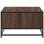 Mesa de centro madera ingeniería metal marrón 100x57x35 cm von , Couchtisch - Ref: Foro24-848763, Preis: 74,96 €, Rabatt: %