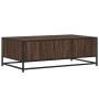 Mesa de centro madera ingeniería metal marrón 100x57x35 cm von , Couchtisch - Ref: Foro24-848763, Preis: 74,96 €, Rabatt: %