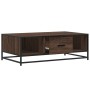 Mesa de centro madera ingeniería metal marrón 100x57x35 cm von , Couchtisch - Ref: Foro24-848763, Preis: 74,96 €, Rabatt: %