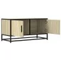 Mueble TV metal y madera ingeniería roble Sonoma 80x34,5x40 cm by , TV Furniture - Ref: Foro24-848825, Price: 52,51 €, Discou...