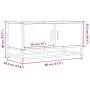 Mueble TV metal y madera ingeniería roble Sonoma 80x34,5x40 cm by , TV Furniture - Ref: Foro24-848825, Price: 52,51 €, Discou...