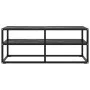 Mueble para TV negro con vidrio de mármol negro 100x40x40 cm de vidaXL, Muebles TV - Ref: Foro24-322858, Precio: 97,80 €, Des...