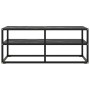 Schwarzer TV-Schrank mit schwarzem Marmorglas 100x40x40 cm von vidaXL, TV-Möbel - Ref: Foro24-322858, Preis: 99,64 €, Rabatt: %